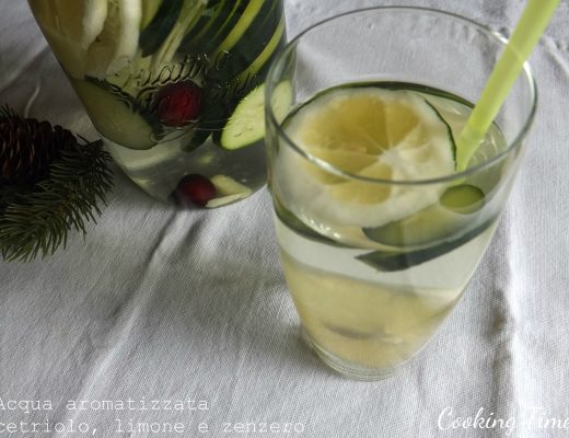 cetriolo, limone e zenzero