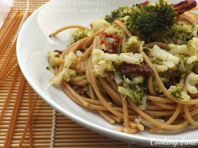 Spaghetti integrali broccoli